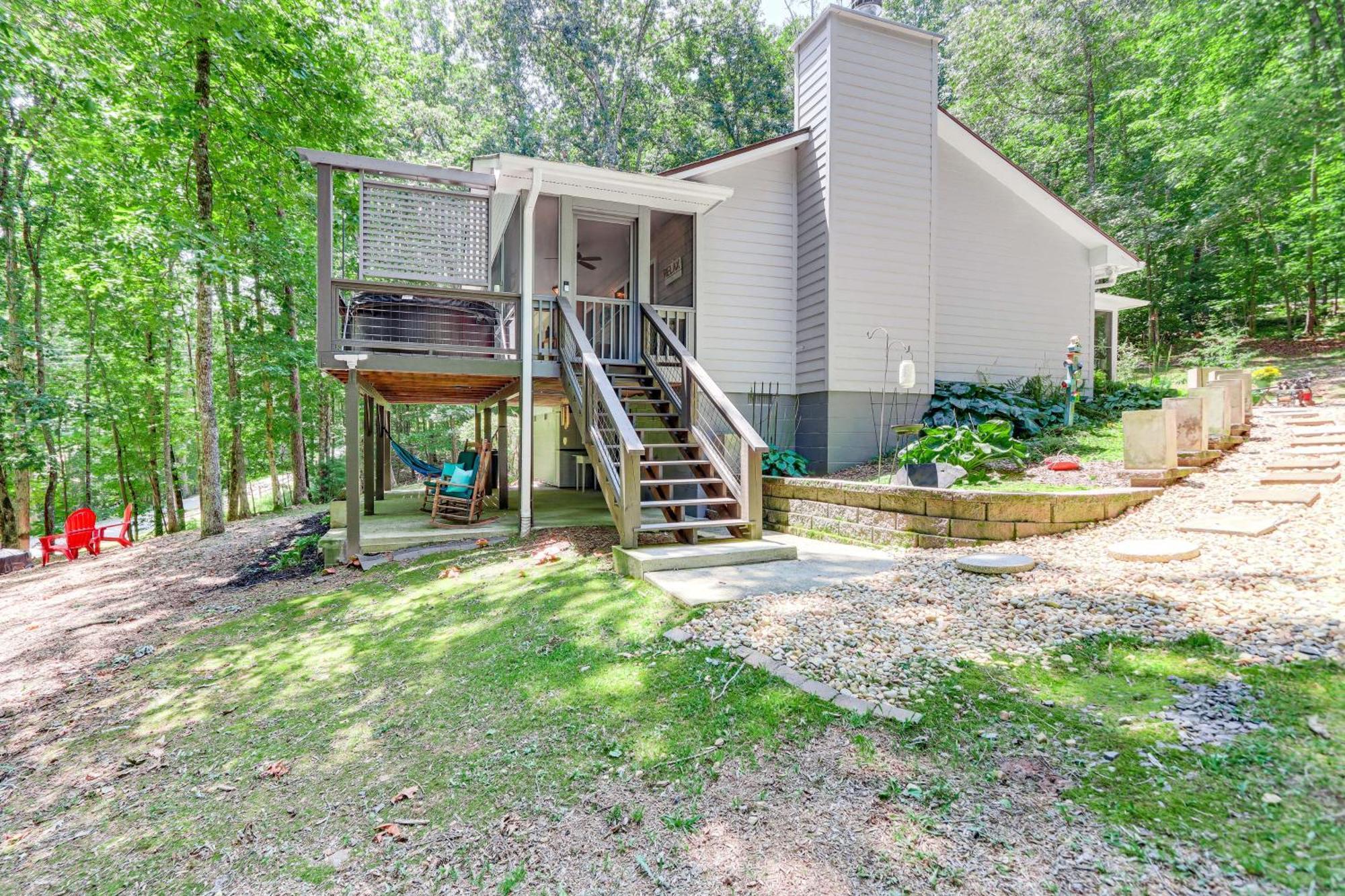 Pet-Friendly Home With Hot Tub In Blue Ridge! 외부 사진